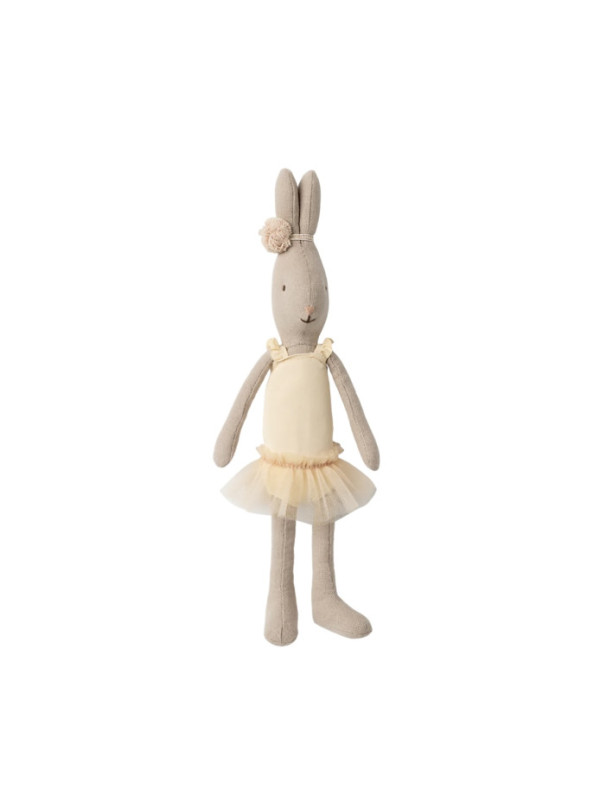 CONEJITA CON TRAJE DE BALLET CREMA (SIZE 1), MAILEG
