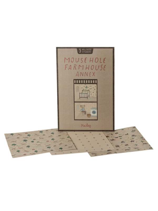 PEGATINA DE PAPEL DE PARED PARA RECINTO EXTRA FARMHOUSE, MAILEG