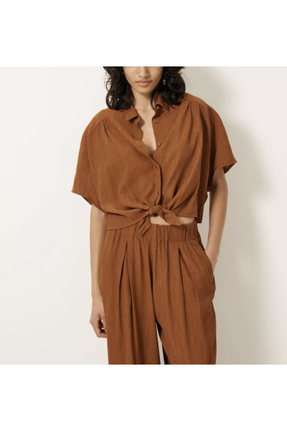CAMISA ALFASSA CARAMEL, SESSÚN