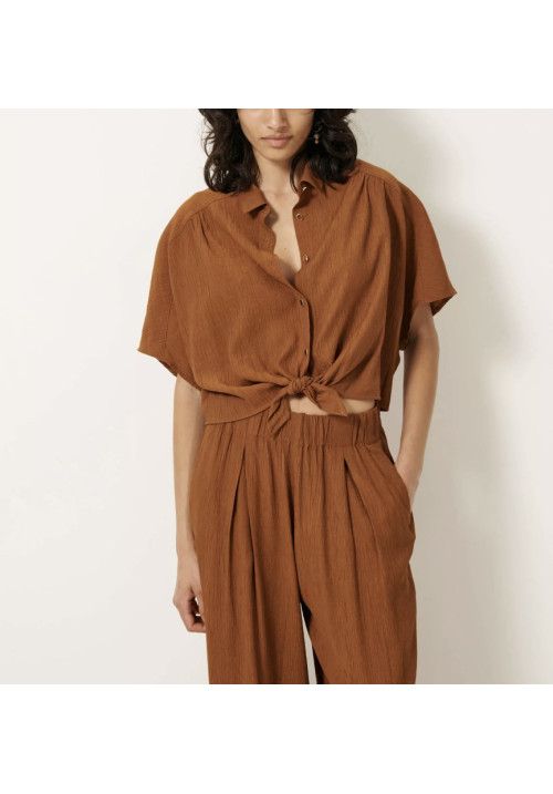 CAMISA ALFASSA CARAMEL, SESSÚN