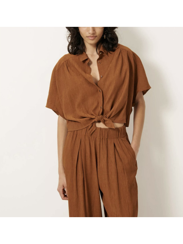 CAMISA ALFASSA CARAMEL, SESSÚN