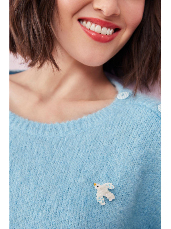 BROCHE MAYUKI, DES PETITS HAUTS
