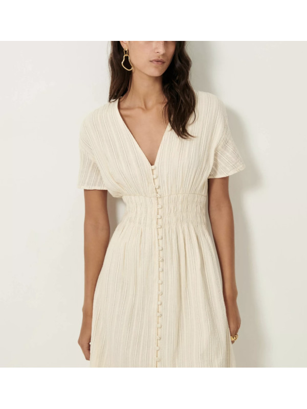 VESTIDO GALAPOSA SANDCREAM, SESSÙN