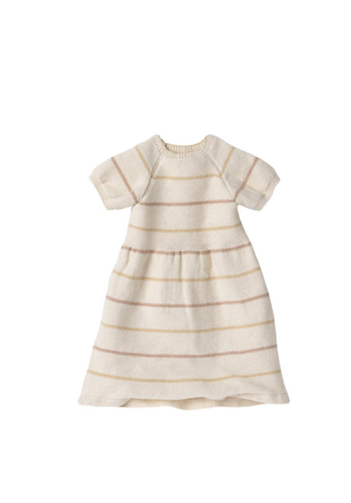 VESTIDO DE PUNTO PARA CONEJITA (SIZE 4), MAILEG