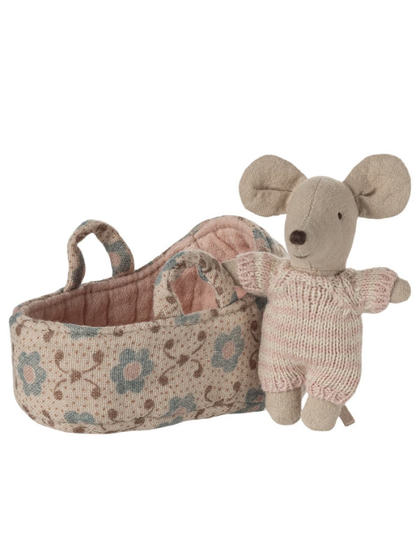 RATONCITO BEBÉ EN CAPAZO (BABY), MAILEG RATONCITO BEBÉ EN CAPAZO (BABY), MAILEG