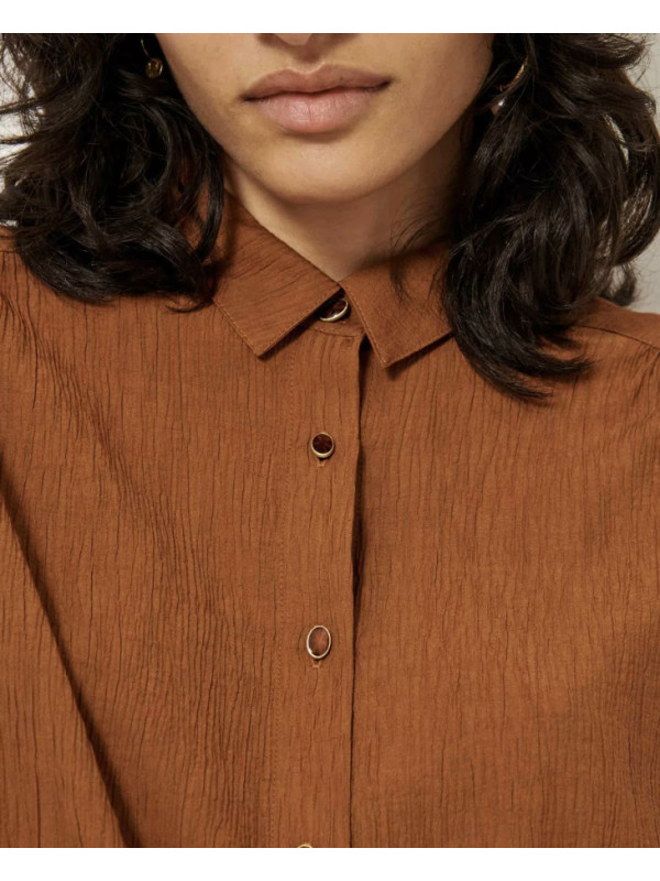 CAMISA ALFASSA CARAMEL, SESSÚN
