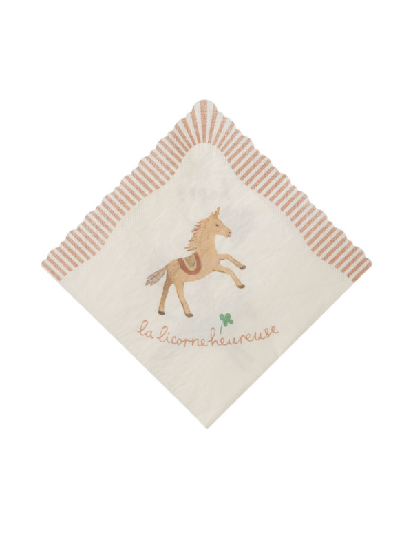 SERVILLETAS UNICORNIO (20 UNIDADES), MAILEG
