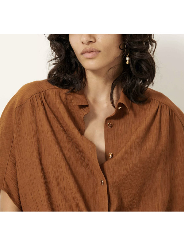 CAMISA ALFASSA CARAMEL, SESSÚN