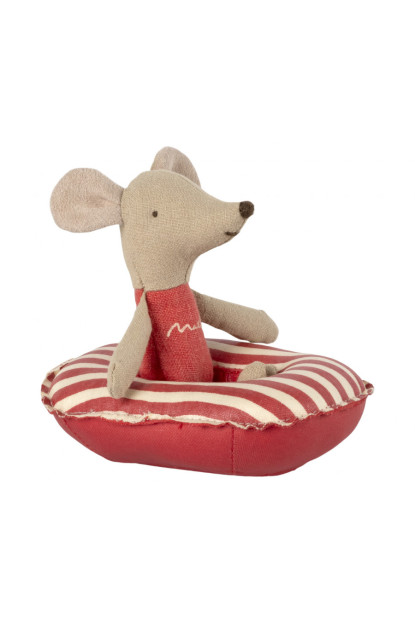 BOTE PARA RATÓN MAILEG (RAYAS ROJAS)