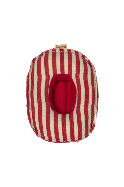 BOTE PARA RATÓN MAILEG (RAYAS ROJAS)