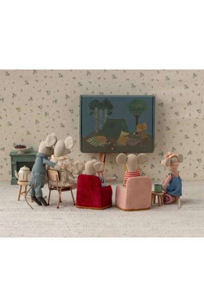 SILLÓN ROSA PARA RATONCITO, MAILEG