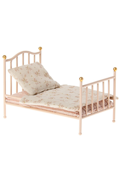 CAMA VINTAGE ROSA PARA RATONCITOS, MAILEG