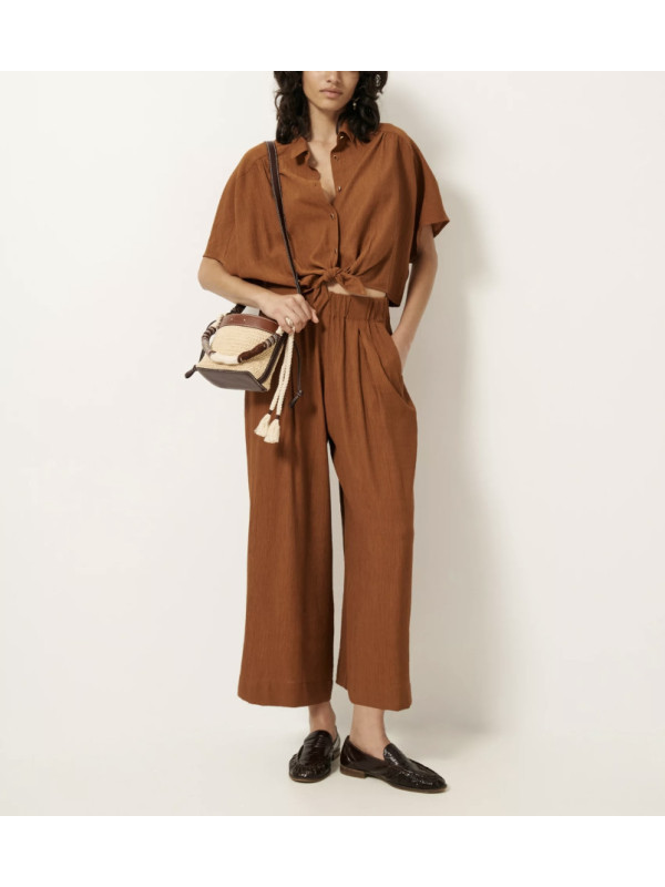 CAMISA ALFASSA CARAMEL, SESSÚN