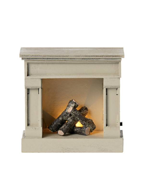 CHIMENEA PARA RATONCITOS BLANCO ROTO (PILA NO INLCUIDA), MAILEG