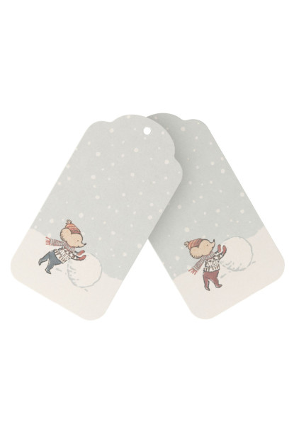 ETIQUETAS DE REGALO DE NAVIDAD (12 UNIDADES), MAILEG