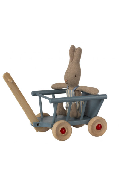 VAGÓN DE MADERA AZUL MAILEG